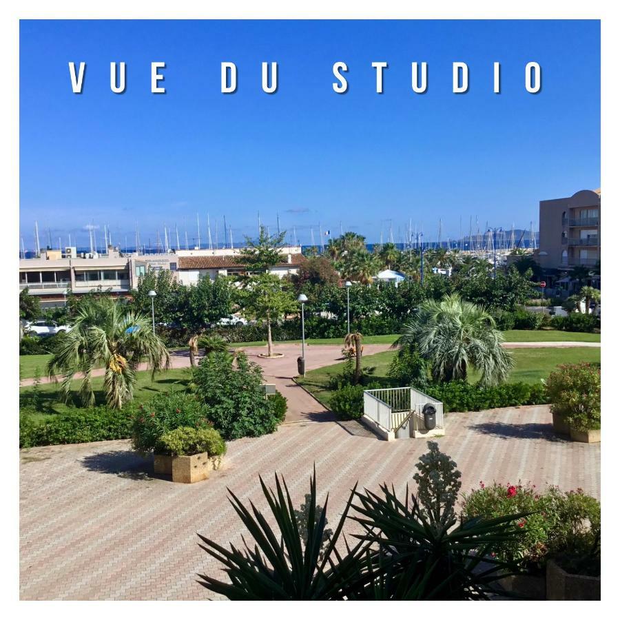 Studio Port D'Hyeres Vue Mer Et Iles De Porquerolles Et Port-Cros Exterior photo